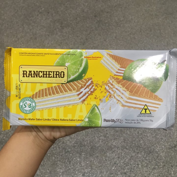 review photo of Rancheiro Biscoito Wafer Limão shared by @leticialine on 15 Sep 2021 - review