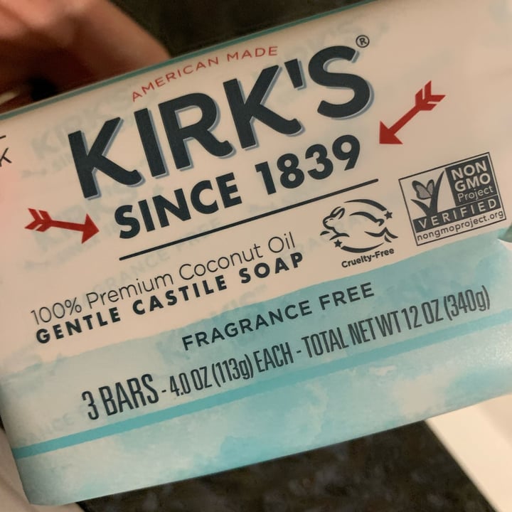 photo of Kirk's Soap 3 Pack Gentle Castile Soap shared by @rochi09 on  17 Mar 2022 - review