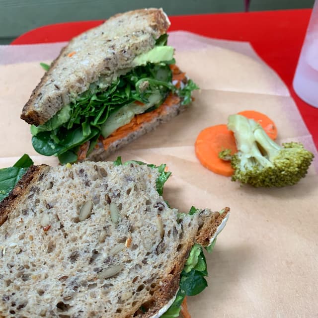 Photo of the dish “Live food sandwich”