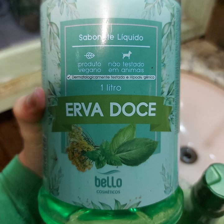 review photo of Bello cosméticos Sabonete Líquido Erva Doce shared by @cibeleramos on 24 Apr 2022 - review
