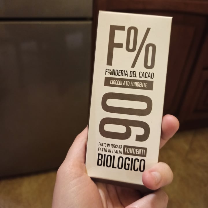 photo of F% Fonderia Del Cacao Cioccolato fondente 90% shared by @rebecvz on  21 Feb 2022 - review