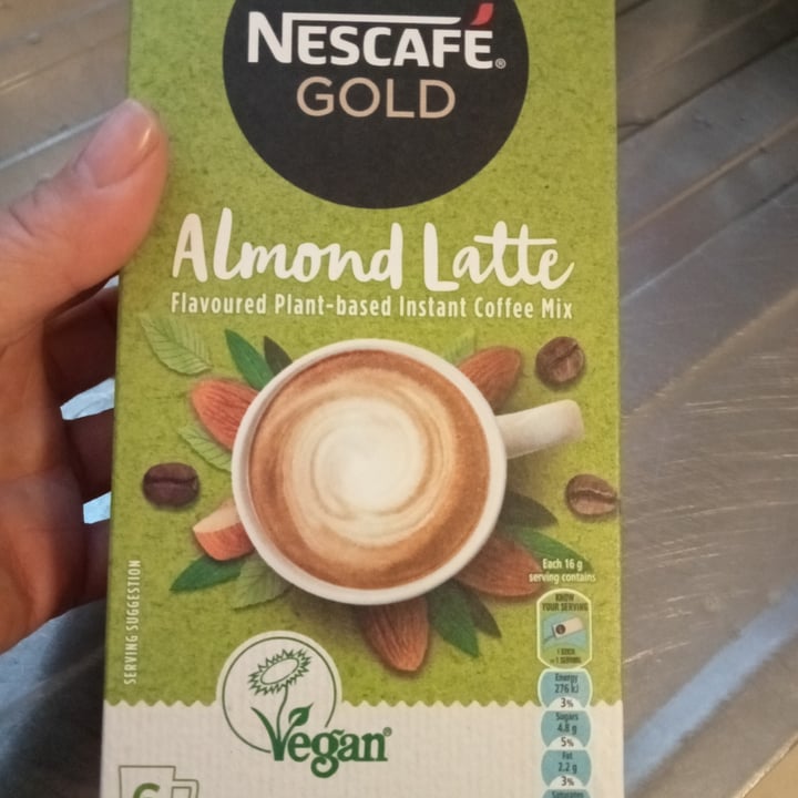 photo of Nescafé Almond latte shared by @sandraclara on  28 Jul 2021 - review