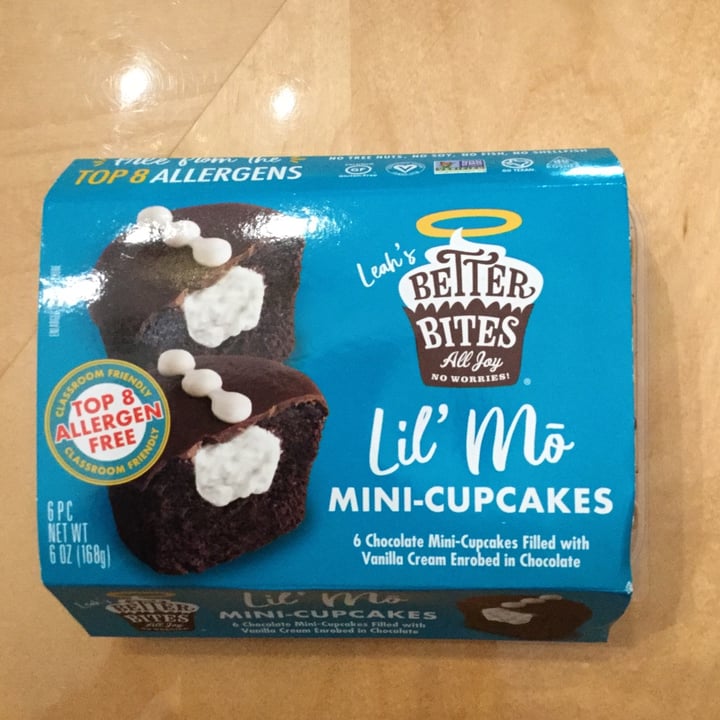 photo of Better Bites Bakery Lil’ Mo Mini-Cupcakes shared by @janetisvegan on  05 Jan 2021 - review