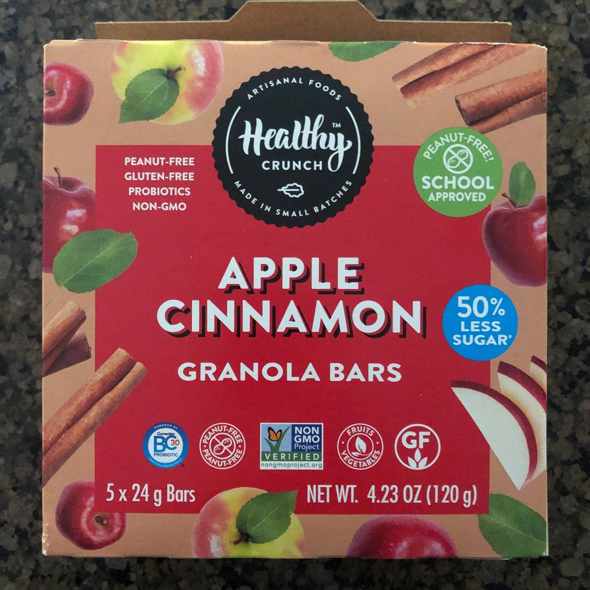 Healthy Crunch Apple cinnamon granola bar Reviews abillion
