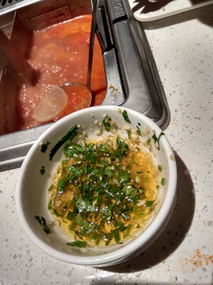 photo of Haidilao Hot Pot Tomato soup with desserts shared by @serveuwithlove on  06 May 2018 - review