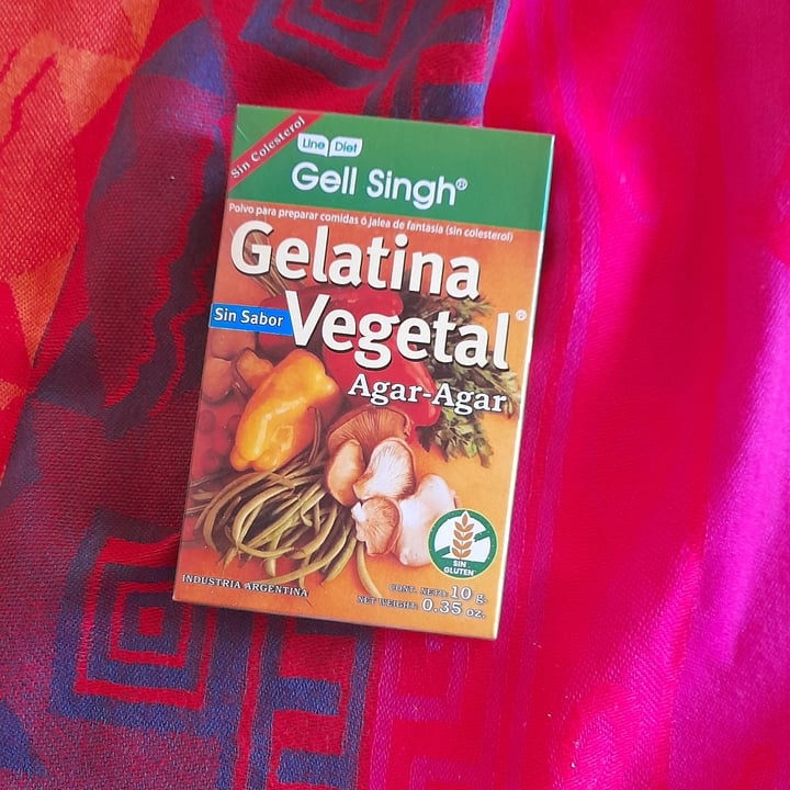 photo of Gell Singh Gelatina Vegetal shared by @alegauna on  24 Sep 2022 - review