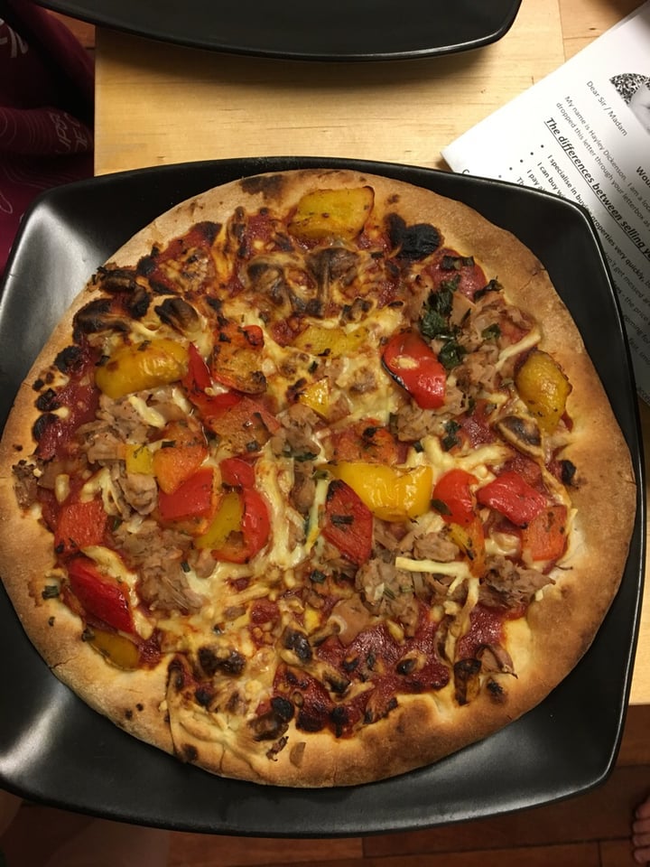 photo of ALDI BBQ Jackfruit Pizza shared by @natasha1998 on  10 Jan 2020 - review