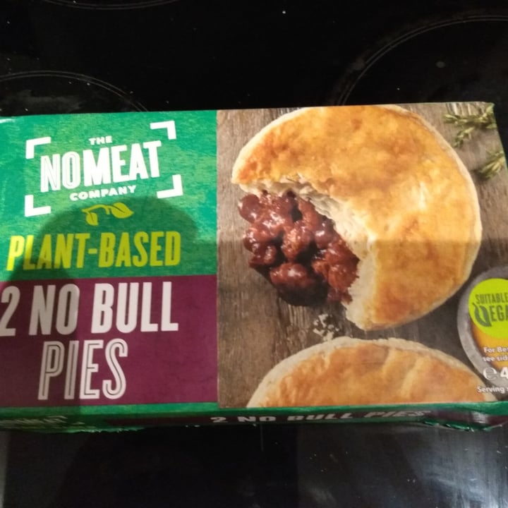 photo of The NOMEAT Company No bull pies shared by @thedappervegan on  16 Jan 2021 - review