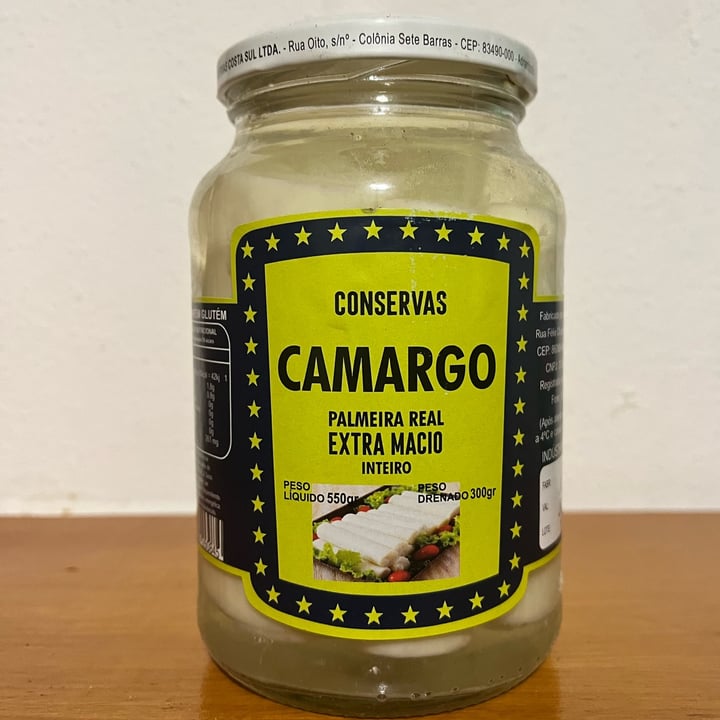 photo of conservas camargo nogueira Palmito Extra Macio shared by @caiovinicius on  11 May 2022 - review