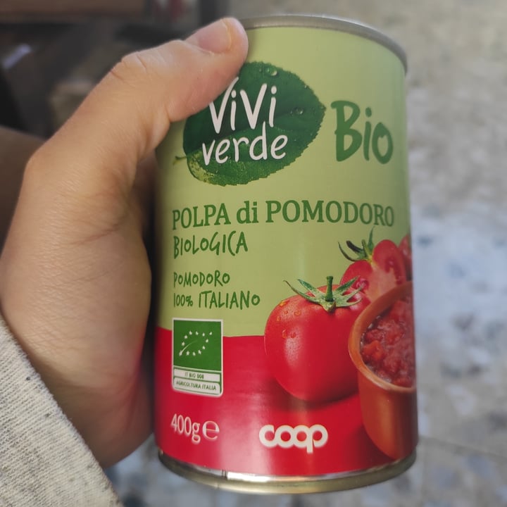 review photo of Vivi Verde Coop Polpa di pomodoro biologica shared by @jesssbalchiero on 19 Dec 2021 - review