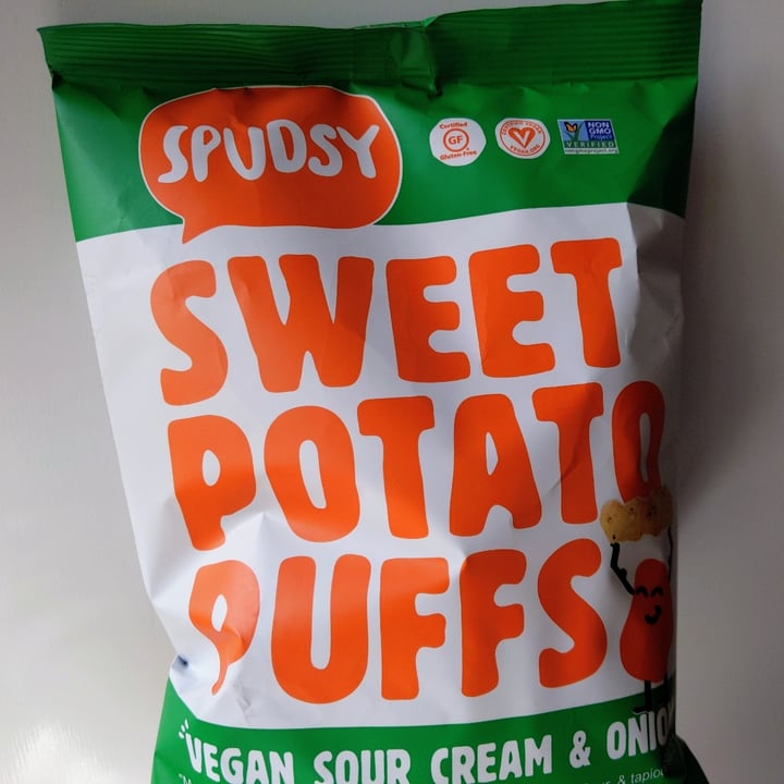 photo of Spudsy Foods Vegan Sour Cream And Onion shared by @lemonbeebrush on  30 Oct 2020 - review