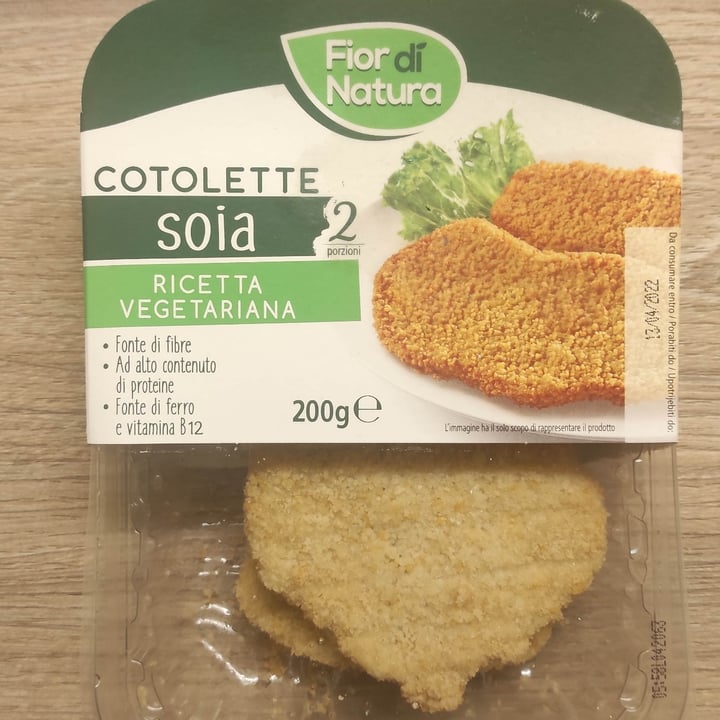 photo of Fior di Natura Cotolette di soia shared by @giordi on  31 Mar 2022 - review