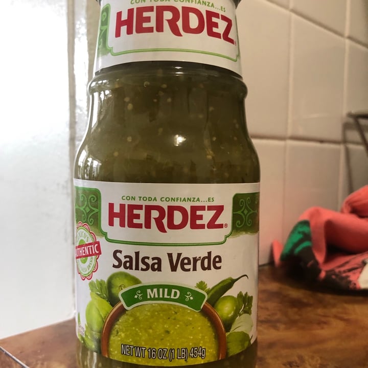 photo of Herdez Salsa Verde Mild shared by @umiboshi on  25 Jan 2021 - review