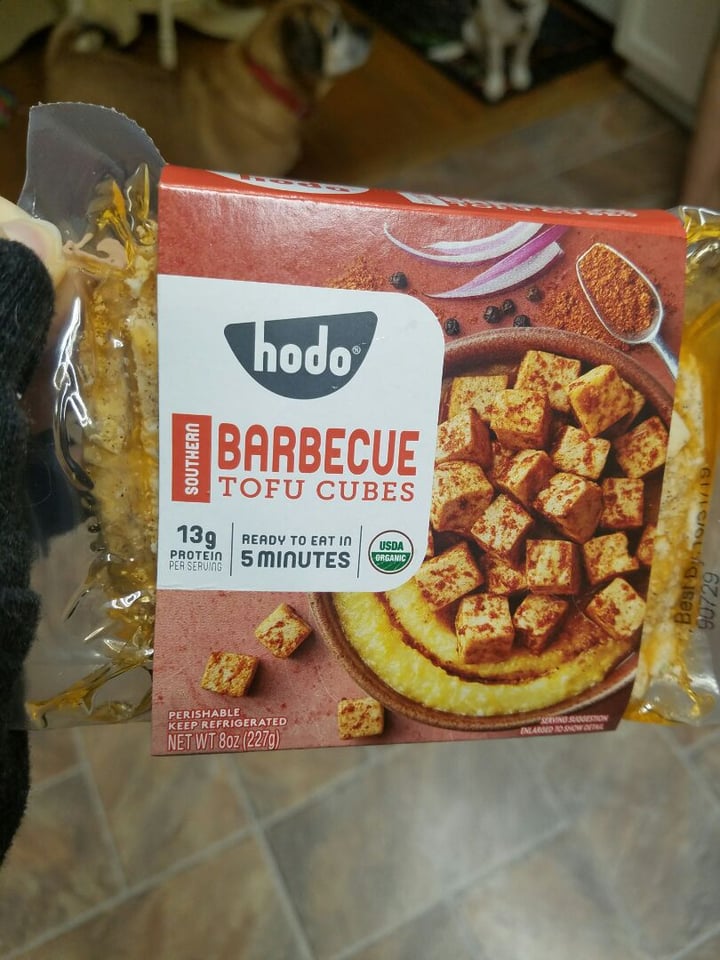 photo of Hodo Southern Barbecue Tofu Cubes shared by @joyrose on  22 Oct 2019 - review