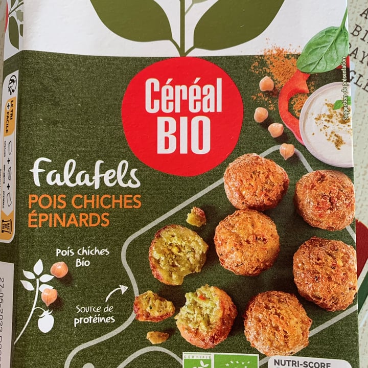 photo of Céréal Bio Falafels Pois Chiches Épinards shared by @vittoria2022 on  05 May 2022 - review
