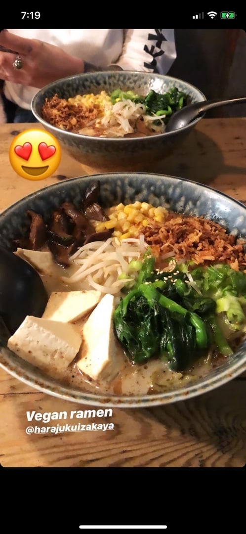 photo of Harajuku Izakaya Restaurant Creamy Vegan Ramen shared by @jamielea on  18 Nov 2019 - review