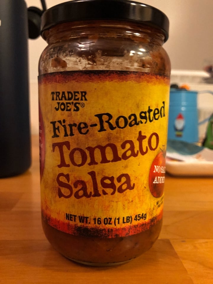 photo of Trader Joe's Fire-Roasted Tomato Salsa shared by @steffensenskitchen on  10 Mar 2020 - review
