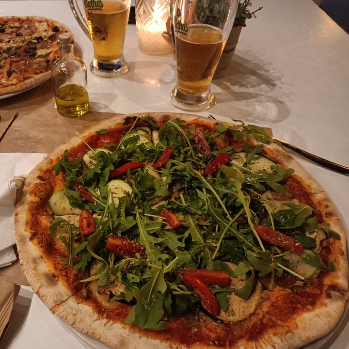 photo of Bistro Italiano Faliraki (pizza & pasta - wine & cocktail) Pizza Vegetariana Con Mozzarella Veg shared by @irewillard on  14 Sep 2022 - review