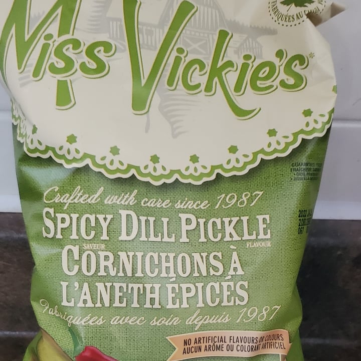 photo of Miss Vickies Spicy Dill Pickle Chips shared by @grandmaveg on  24 Mar 2022 - review
