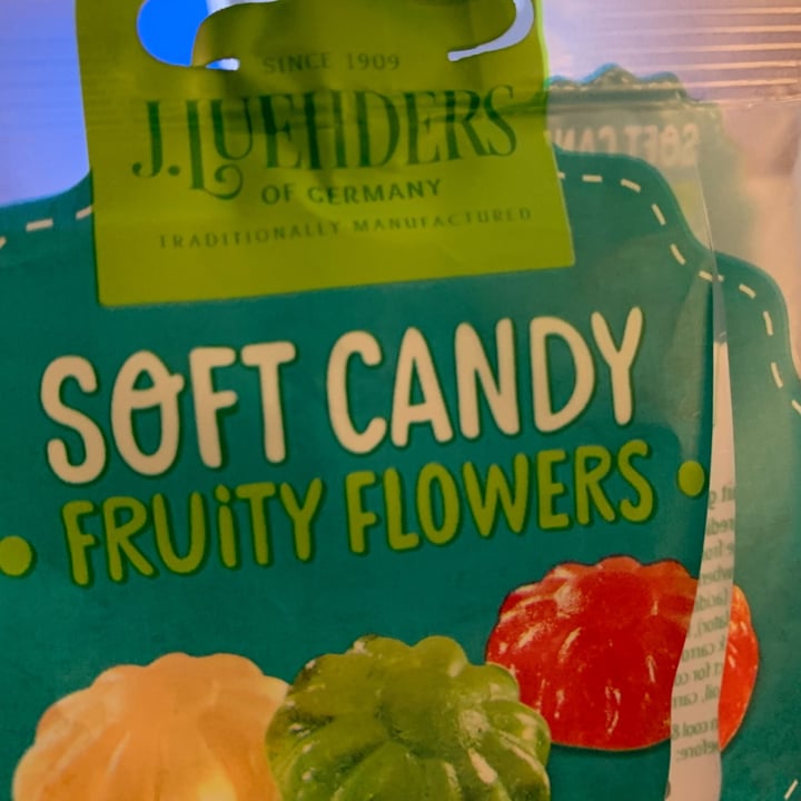 photo of J. Luehders of Germany Soft candy (Fruity flowers) shared by @burnsconcerns on  07 May 2022 - review