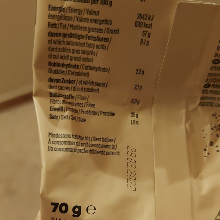 review photo of Koro Mandorle tostate e salate shared by @maddyveggy on 12 Mar 2022 - review