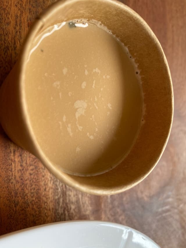 菜肴“Masala tea (vegan)”的照片