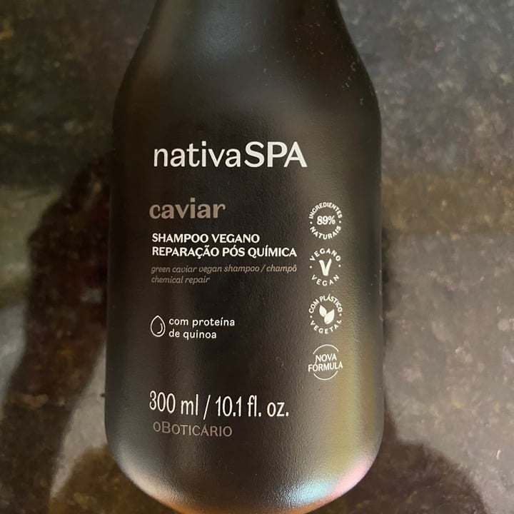 photo of O Boticário Shampoo Vegano Reparação Pós Química shared by @carlossimoescampos85 on  22 Apr 2022 - review