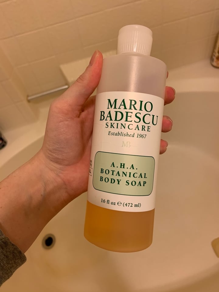 photo of Mario Badescu A.H.A. Botanical Body Soap shared by @hollyamber on  20 Dec 2019 - review