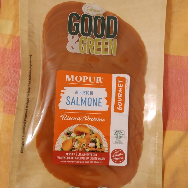 photo of Good and green Mopur al gusto di salmone shared by @johannesburg on  29 Nov 2022 - review