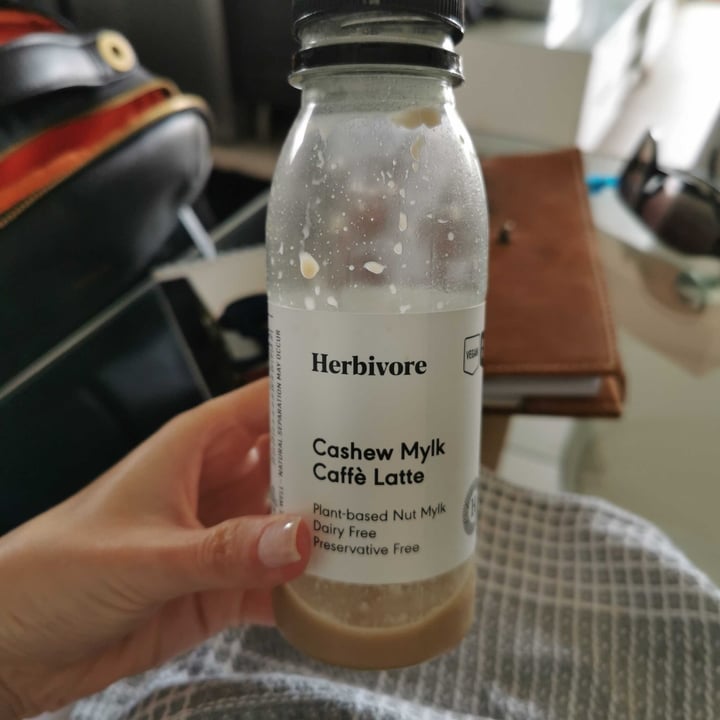 photo of Herbivore Cashew Mylk Caffe Latte shared by @mishbudde on  23 Apr 2020 - review