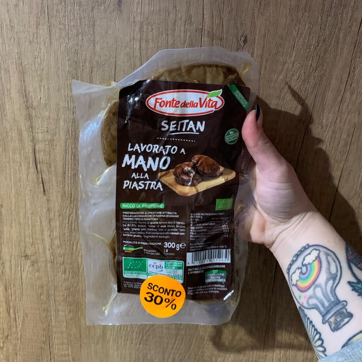 review photo of Fonte della vita Seitan Lavorato A Mano shared by @kellyaifornelly on 24 Jan 2022 - review