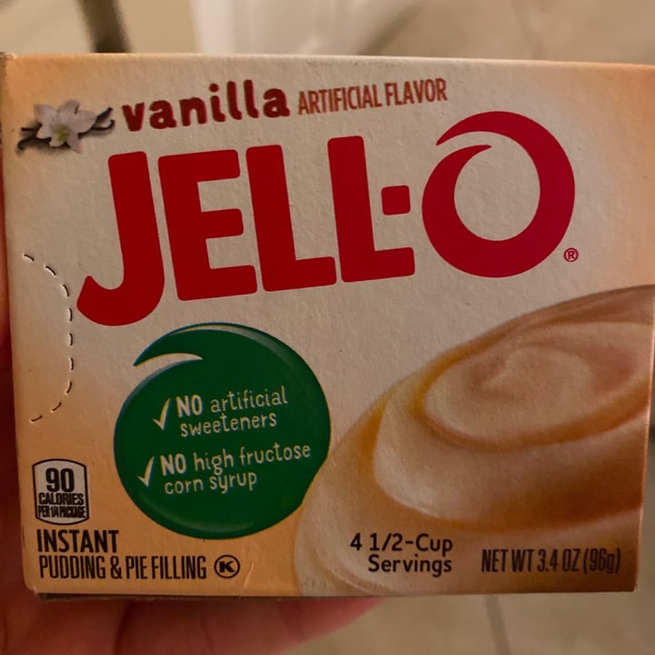 review photo of JELL-O Jello instant vanilla pudding shared by @laurenbarr on 29 Apr 2020 - review