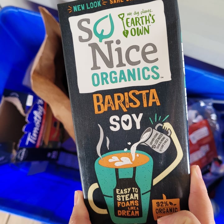 photo of So Nice Barista Blend Soy Beverage shared by @yummyecoliving on  04 Jun 2021 - review