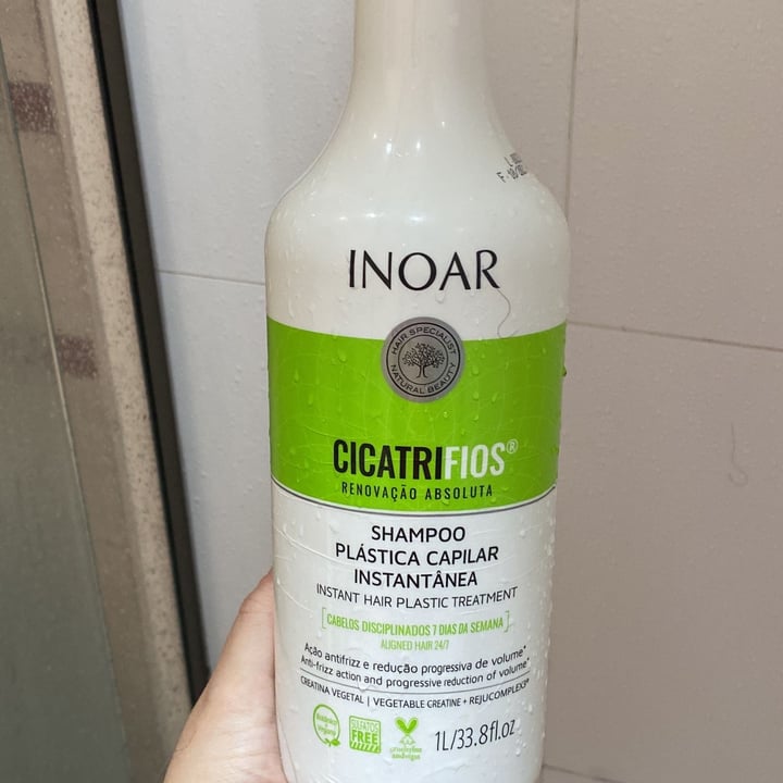 photo of Inoar Shampoo Cicatrifios shared by @carolbr on  21 Apr 2022 - review