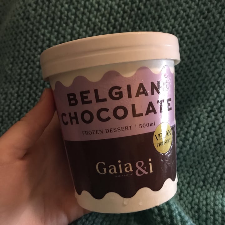 review photo of Gaia & i Belgian Chocolate Frozen Dessert shared by @katews on 19 Apr 2021 - review