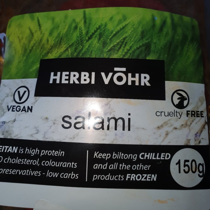 photo of HERBI VŌHR Salami shared by @colleenpenny on  11 Jun 2020 - review