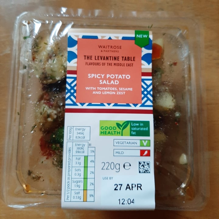 photo of Waitrose Spicy Potato Salad shared by @abbey1 on  28 Apr 2021 - review