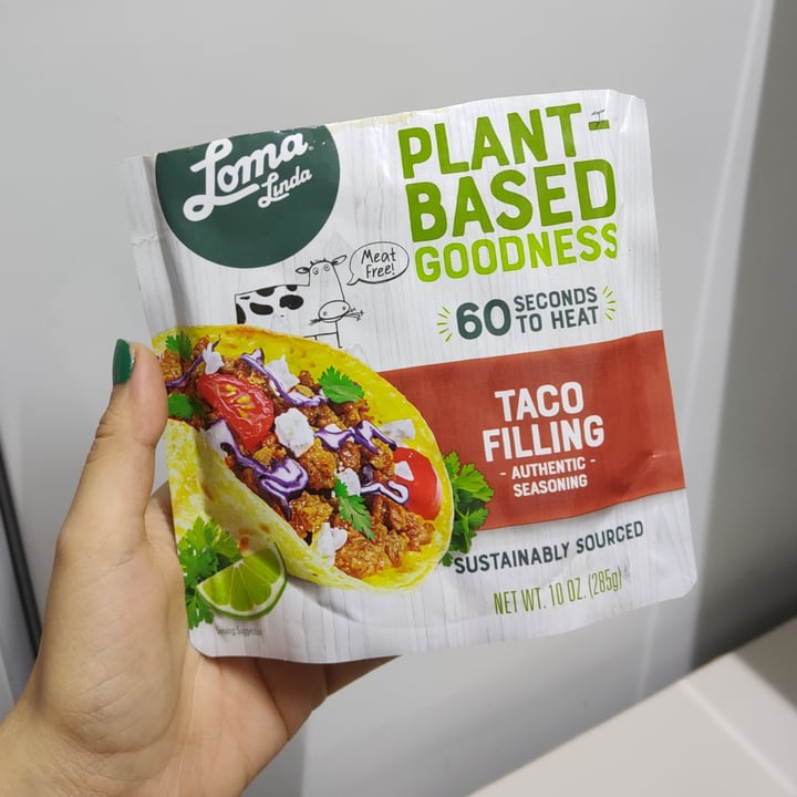 review photo of Loma Linda Taco Filling shared by @memevegan on 12 Oct 2022 - review