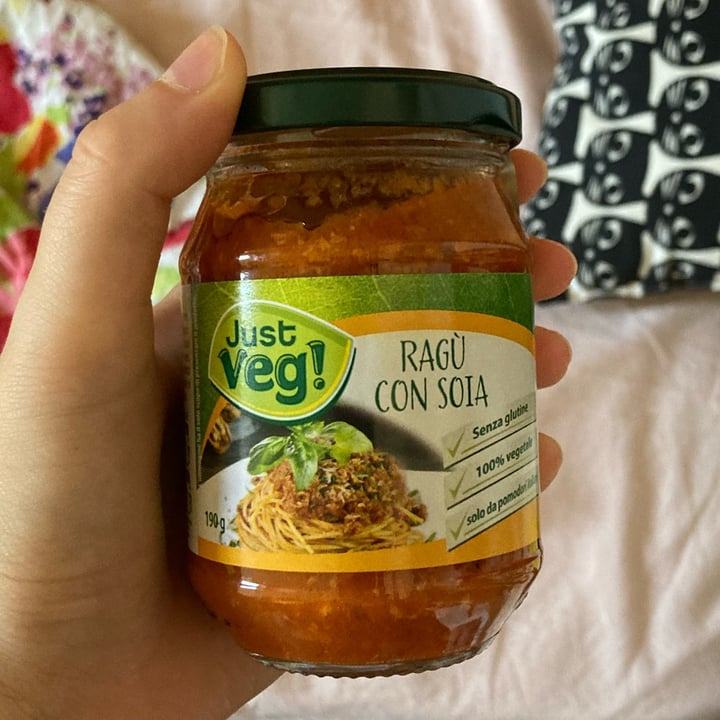 photo of Just Veg! (ALDI Italy) Ragù di soia shared by @springl on  28 Jul 2022 - review