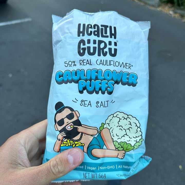 photo of Health guru Cauliflower Puffs Sea Salt shared by @brunowho on  07 Nov 2022 - review