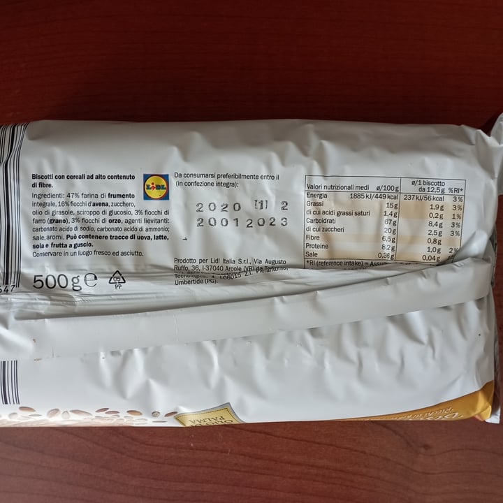 review photo of Realforno Biscotti Ai Quattro Cereali shared by @camillacespi on 09 Apr 2022 - review