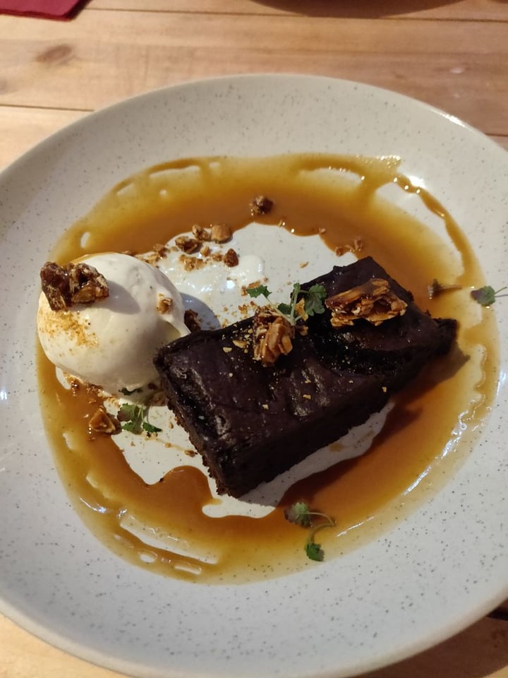 review photo of Ninety-Nine Bar and Kitchen Dark chocolate brownie shared by @guttedtothecore on 20 Mar 2020 - review