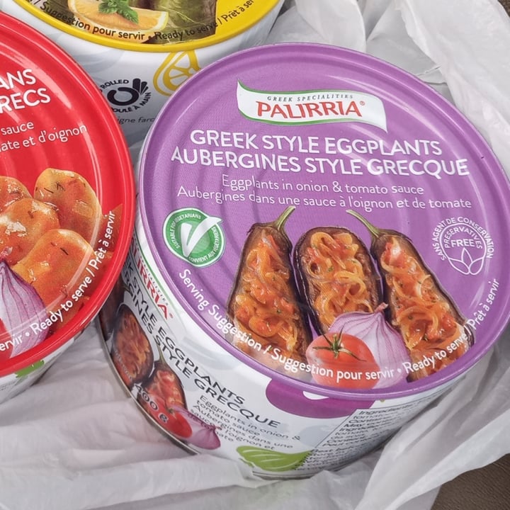 review photo of Paliria Greek Style Eggplants shared by @ethicrangerbevegan on 18 Jan 2021 - review