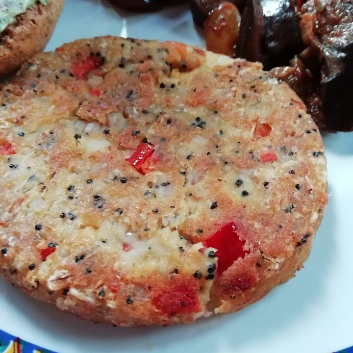 review photo of Asiago food Burger farro, peperoni e quinoa shared by @soniaveg on 16 Jul 2022 - review