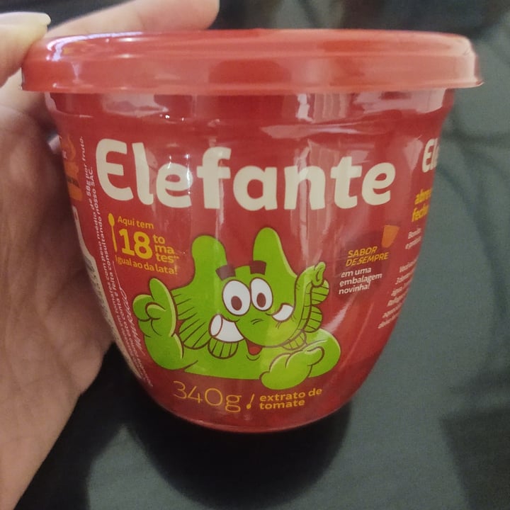 review photo of Elefante Molho de tomate shared by @sarahgimenes on 17 Jul 2021 - review