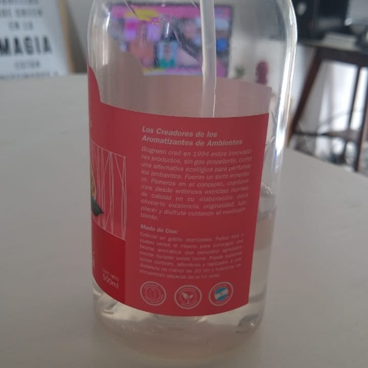 photo of biogreen (Argentina) Aromatizante de Ambiente shared by @leivavanita on  14 Sep 2020 - review