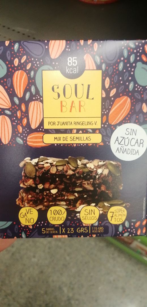 photo of Wild Foods Wild Soul Bar Barra de Cereal Semillas Ancestrales shared by @danielamiranda on  28 Feb 2020 - review