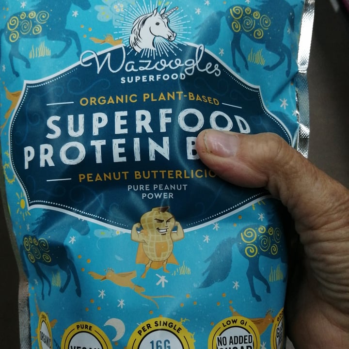 photo of Wazoogles Superfood Super food protein blend peanut butterlicious shared by @nickyv on  04 Sep 2021 - review