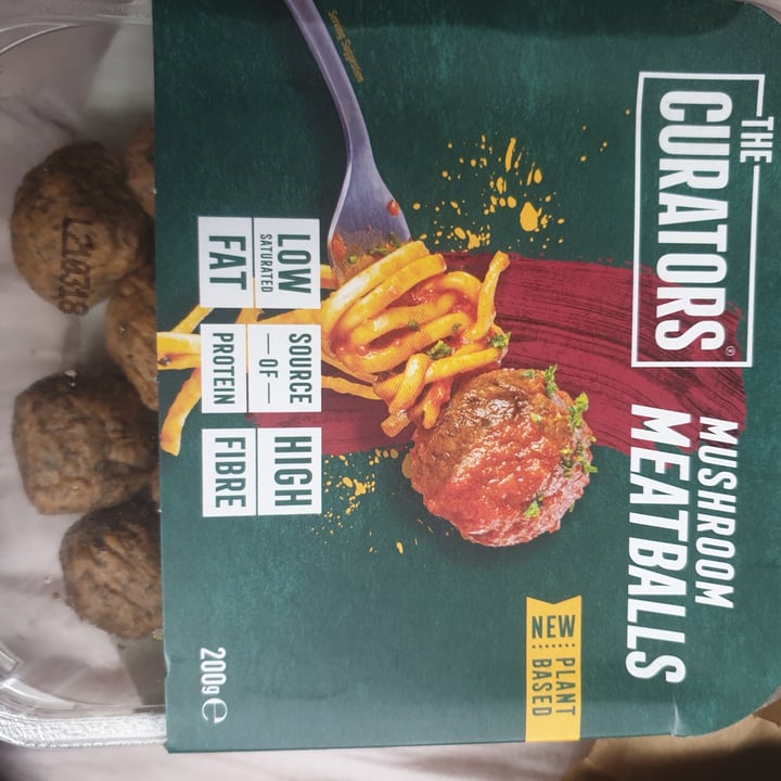 photo of The Curators Mushroom Meatballs shared by @theveganwitch on  22 Aug 2021 - review