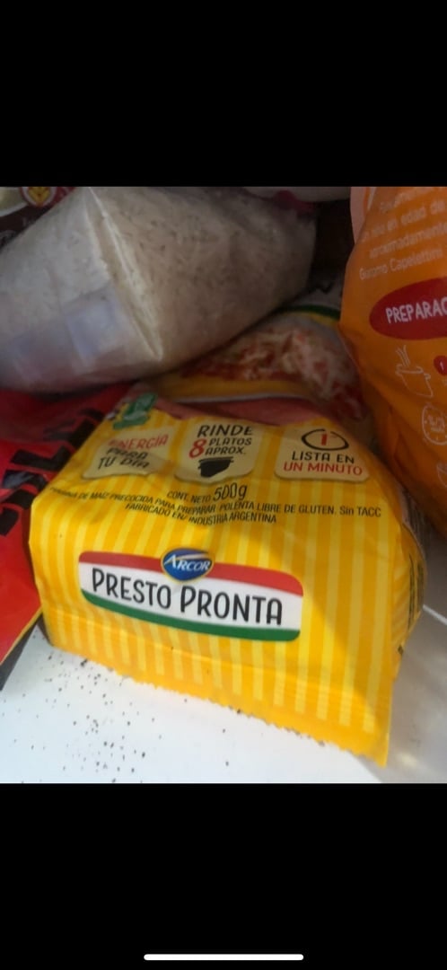 photo of Arcor Polenta shared by @germancampagno on  22 Mar 2020 - review